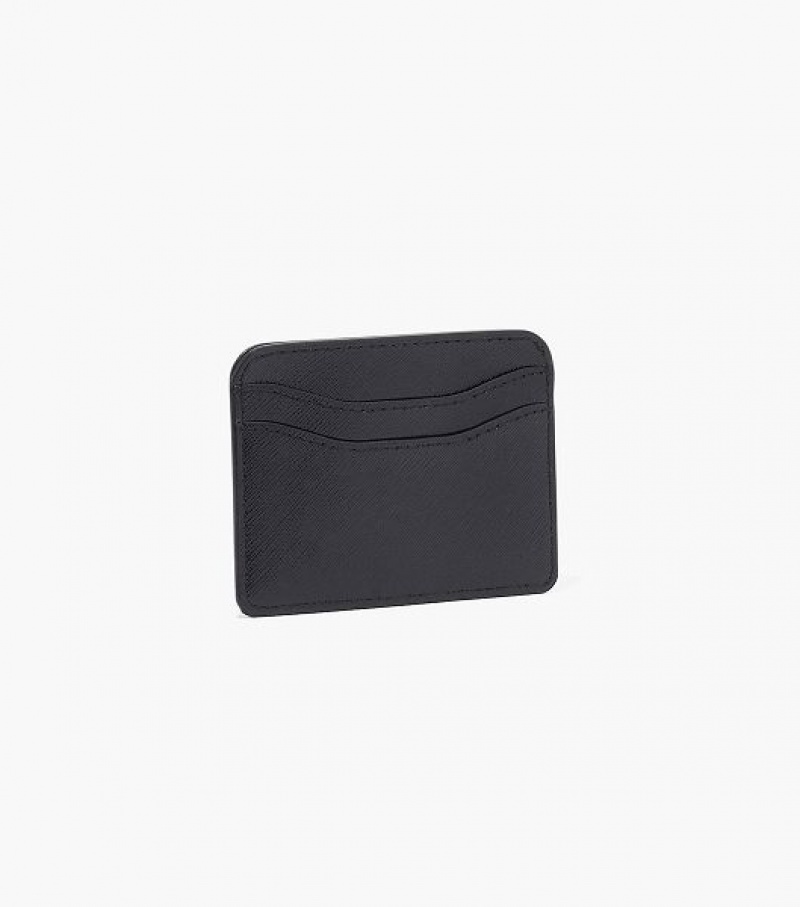 Black Women's Marc Jacobs The Snapshot DTM Card Case | 70294GYLF