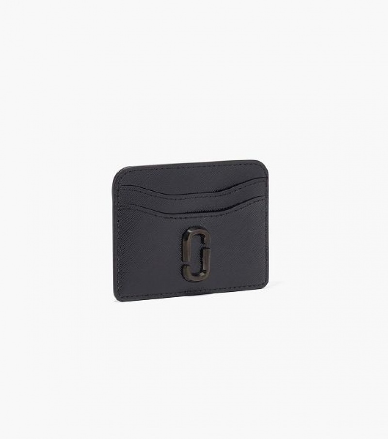 Black Women's Marc Jacobs The Snapshot DTM Card Case | 70294GYLF