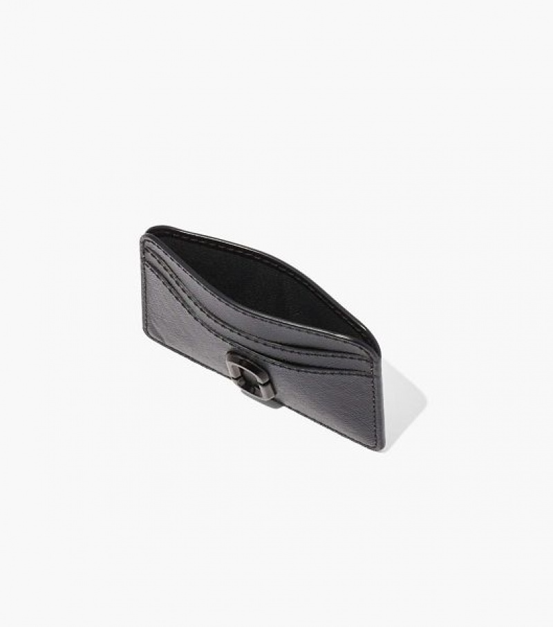 Black Women's Marc Jacobs The Snapshot DTM Card Case | 70294GYLF