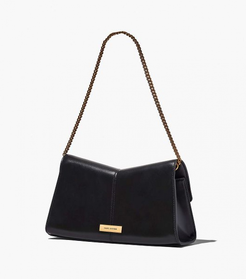 Black Women's Marc Jacobs The St. Marc Convertible Clutch Bags | 76193TDCN