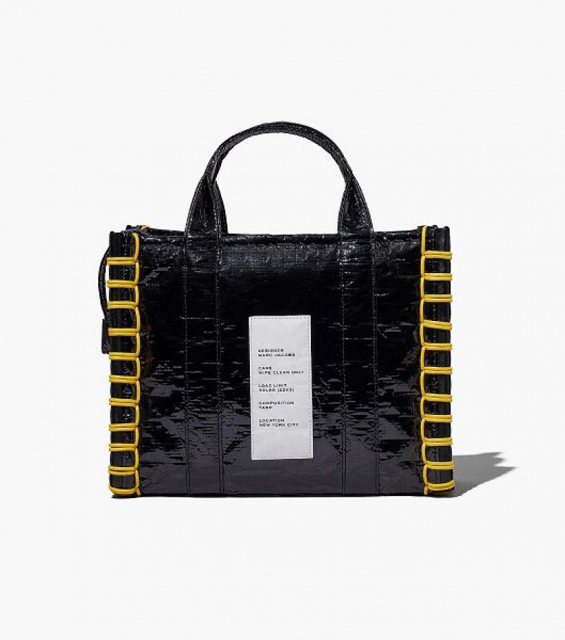 Black Women's Marc Jacobs The Tarp Medium Tote Bags | 68975DERJ