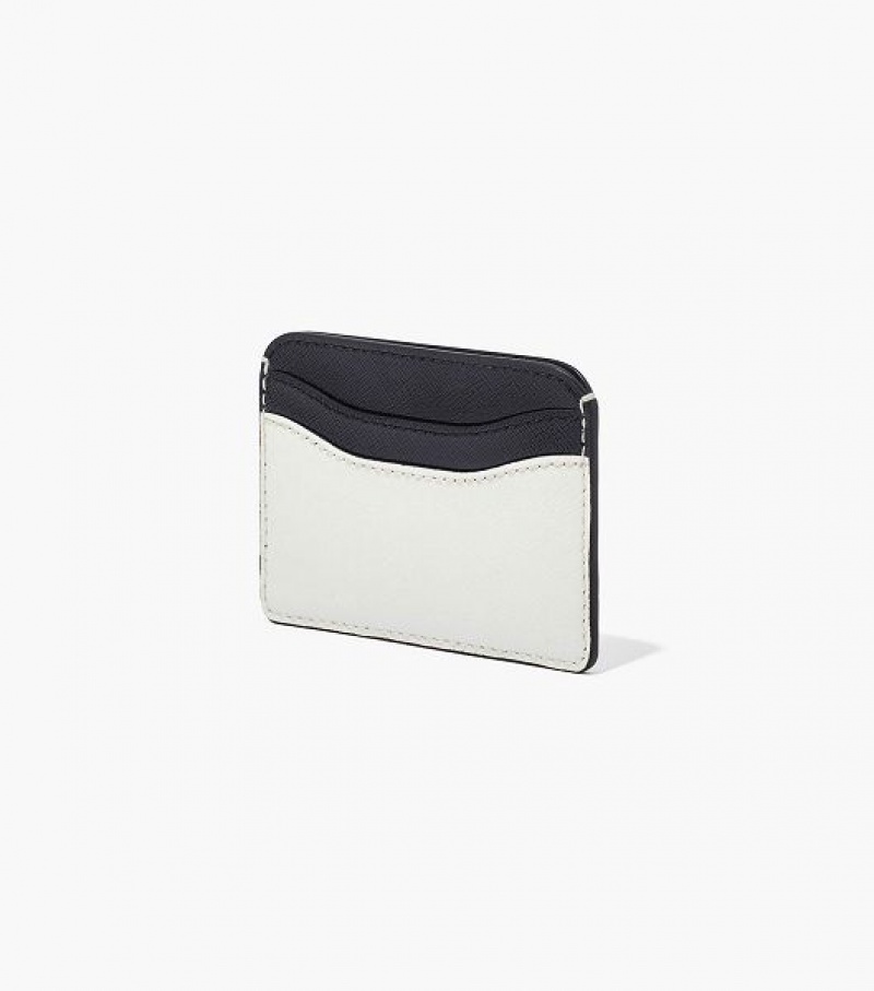 Black / White Women's Marc Jacobs The Snapshot Card Case | 28597BQTE