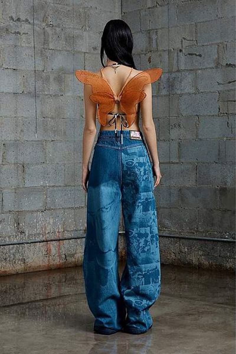 Blue Heaven Marc Jacobs Around The Fur Jeans | 24783KJLI