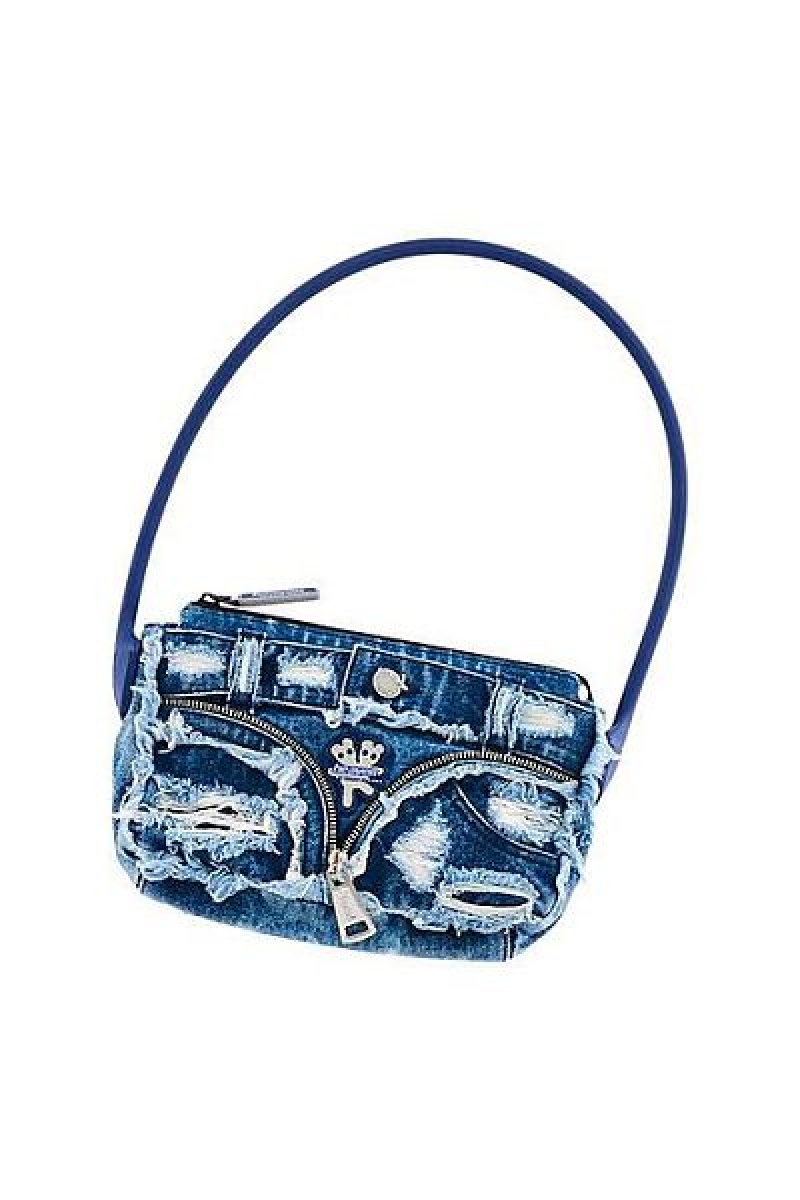 Blue Heaven Marc Jacobs Denim Shoulder Bags | 87392BMVN