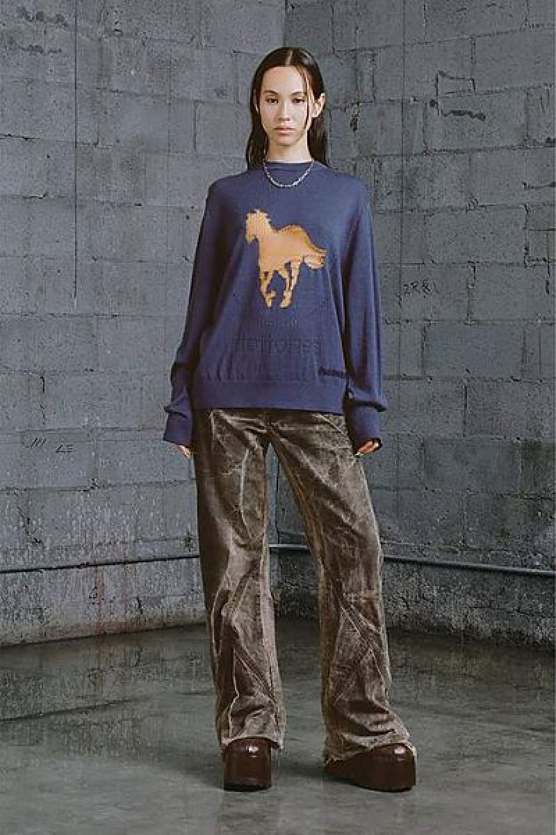 Blue Heaven Marc Jacobs White Pony Sweaters | 41096CUOF