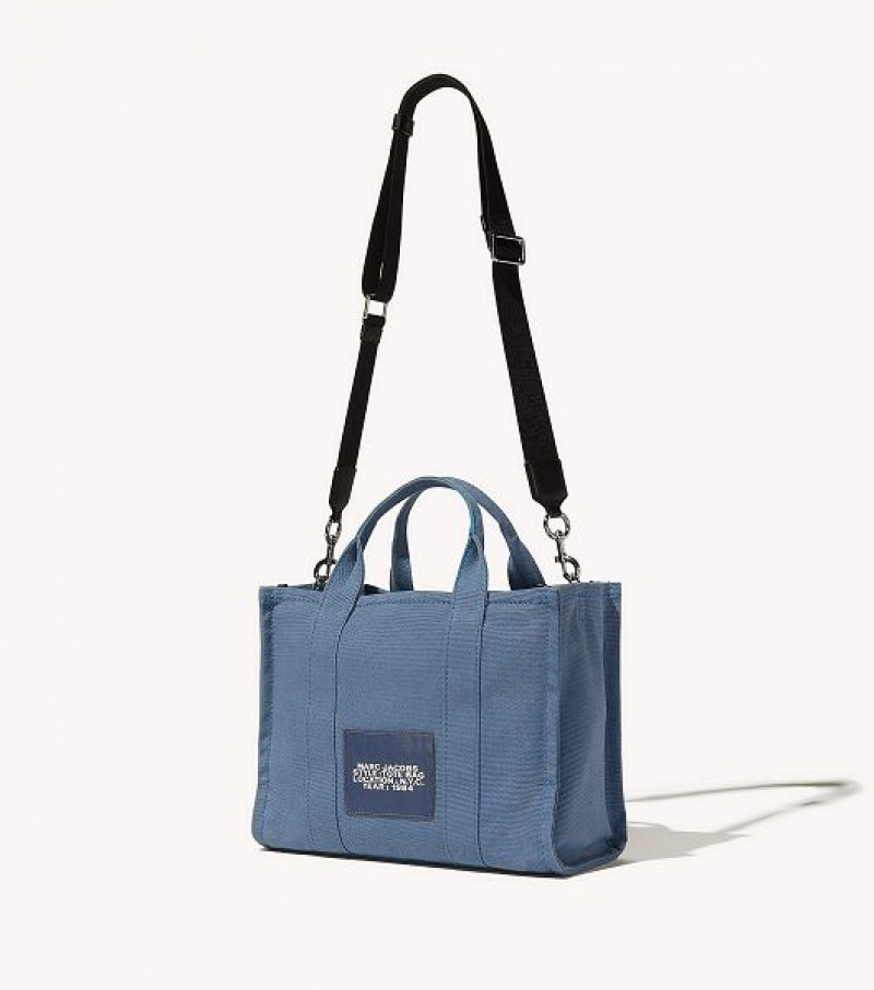 Blue / Grey Women's Marc Jacobs The Medium Tote Bags | 93024JCIO