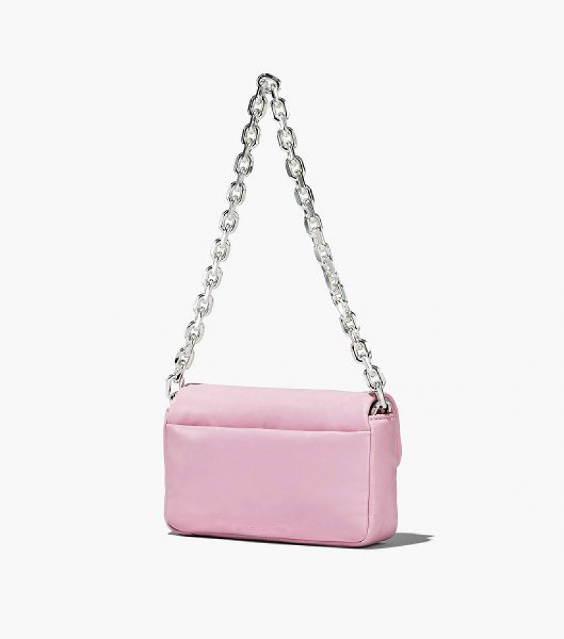 Bubblegum Women's Marc Jacobs The J Marc Mini Shoulder Bags | 38641KUZD