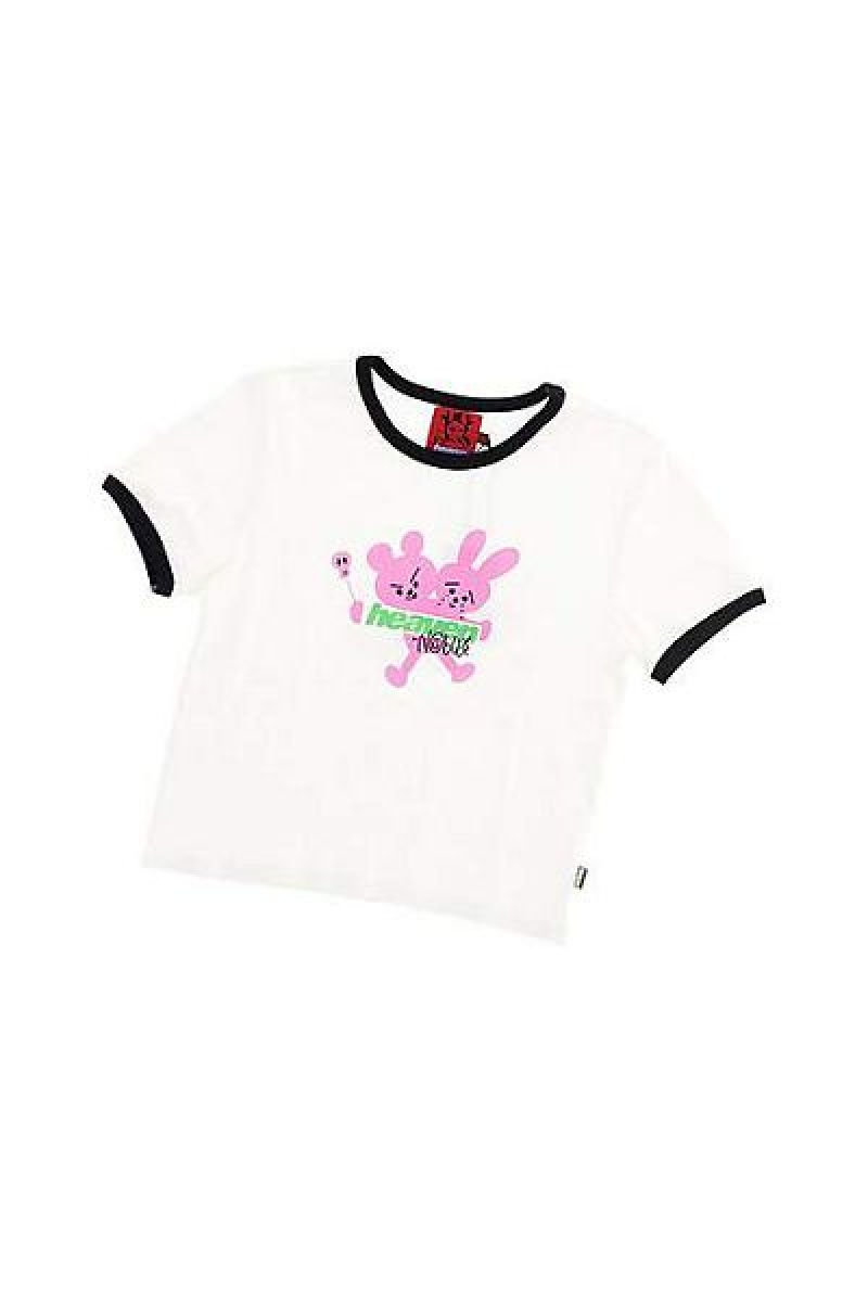 Chalk Heaven Marc Jacobs Nobu Logo Baby T Shirts | 37548TAUO