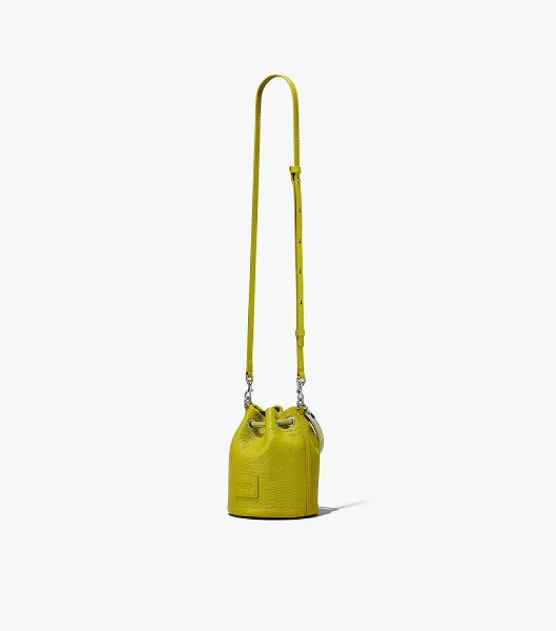 Citronelle Women's Marc Jacobs The Leather Mini Bucket Bags | 39815QLMO