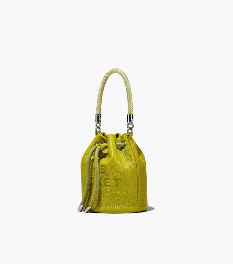 Citronelle Women's Marc Jacobs The Leather Mini Bucket Bags | 39815QLMO