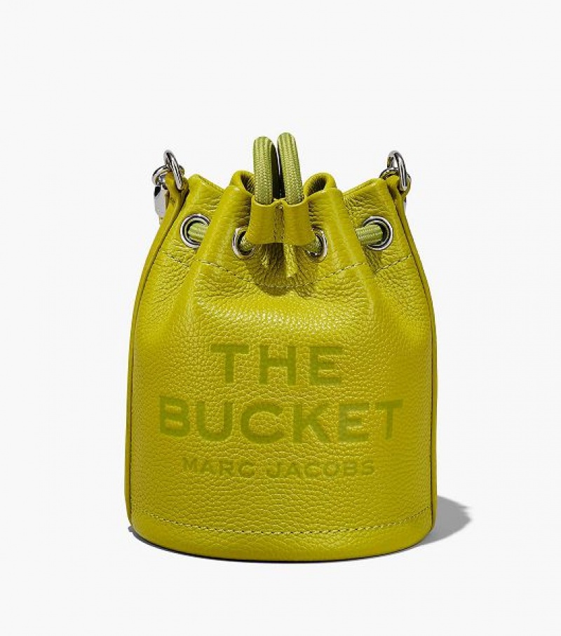 Citronelle Women's Marc Jacobs The Leather Mini Bucket Bags | 39815QLMO