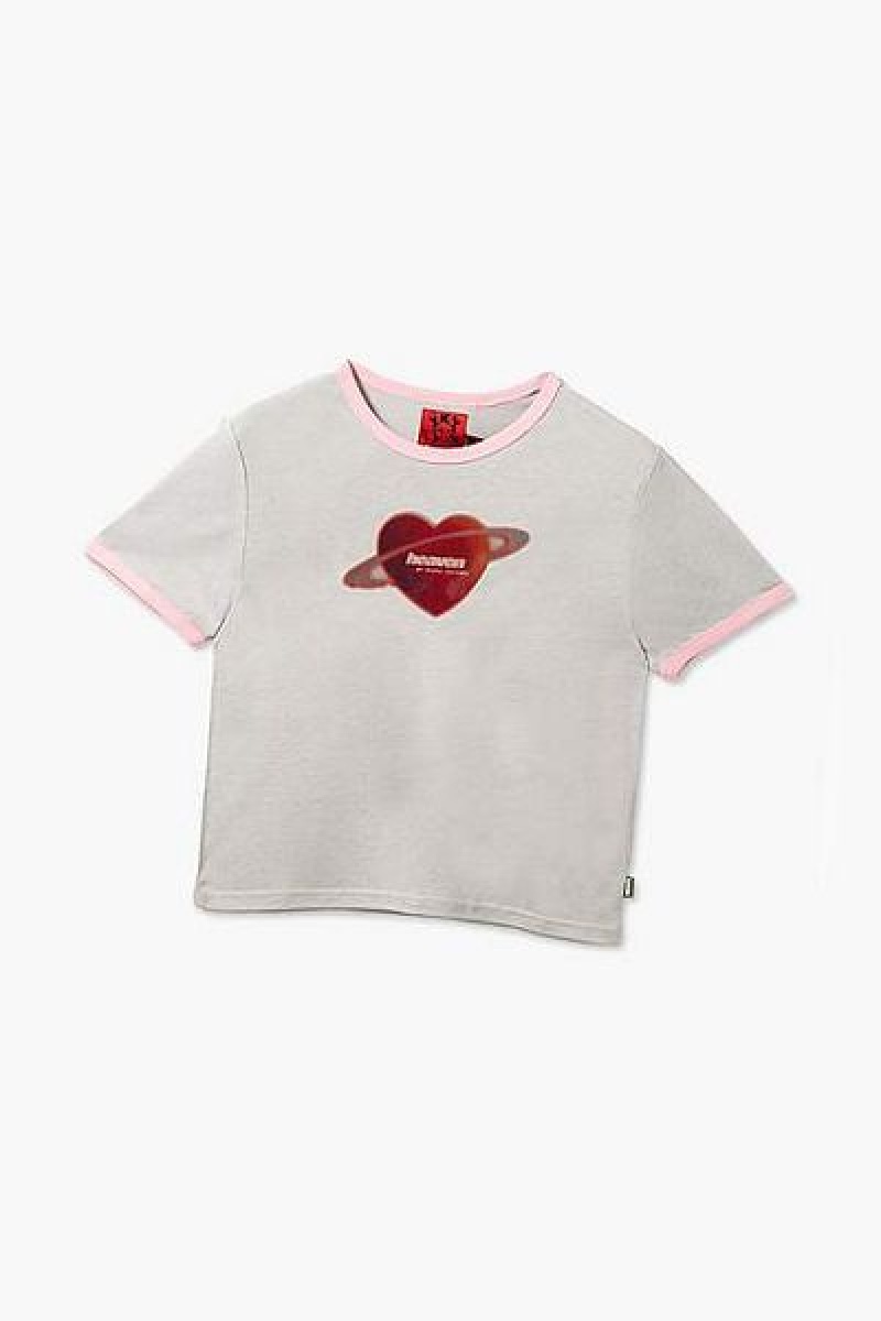 Grey Heaven Marc Jacobs Heat Sensitive Baby T Shirts | 04583XAJS