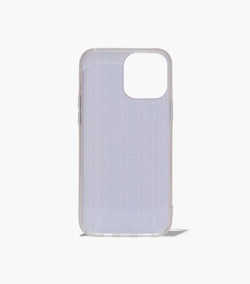 Grey / Brown / Pink Women's Marc Jacobs The Monogram iPhone 14 Pro Phone Case | 02876JDBG