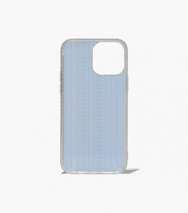 Grey / Green Women's Marc Jacobs The Monogram iPhone 14 Phone Case | 06342NGVE