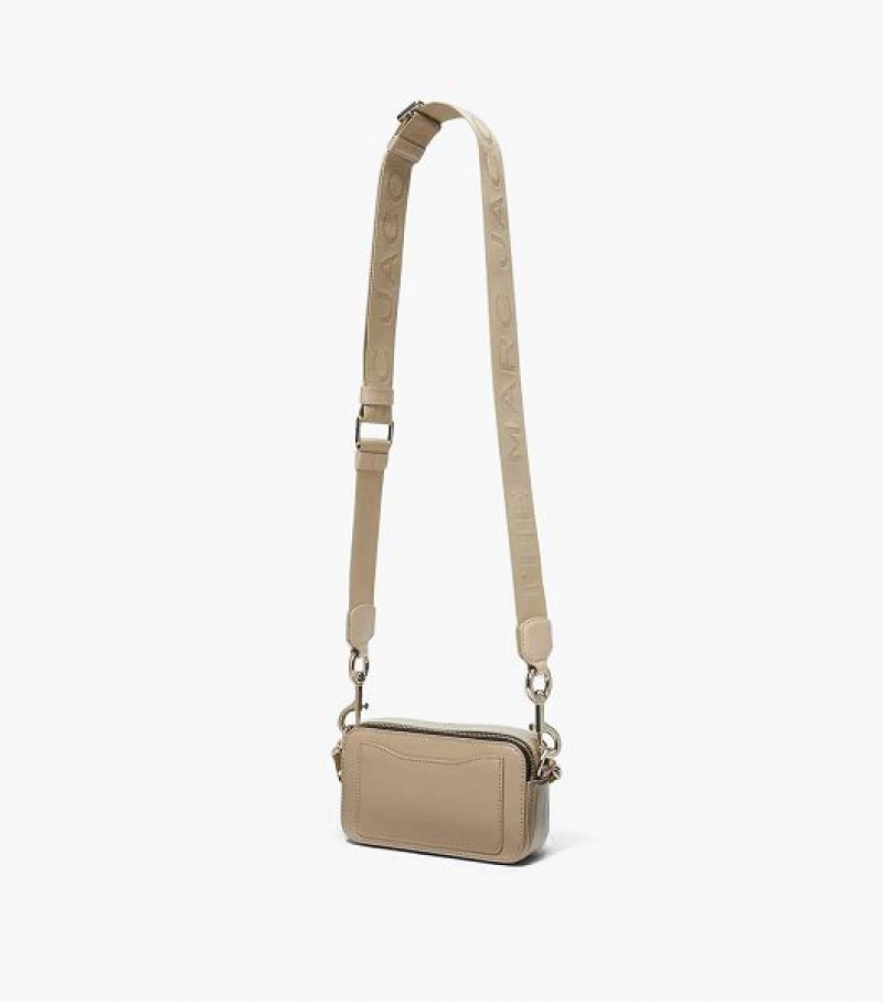 Khaki Women's Marc Jacobs The Snapshot DTM Crossbody Bags | 40152SEGJ