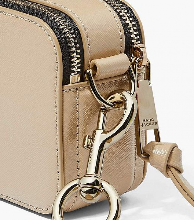 Khaki Women's Marc Jacobs The Snapshot DTM Crossbody Bags | 40152SEGJ