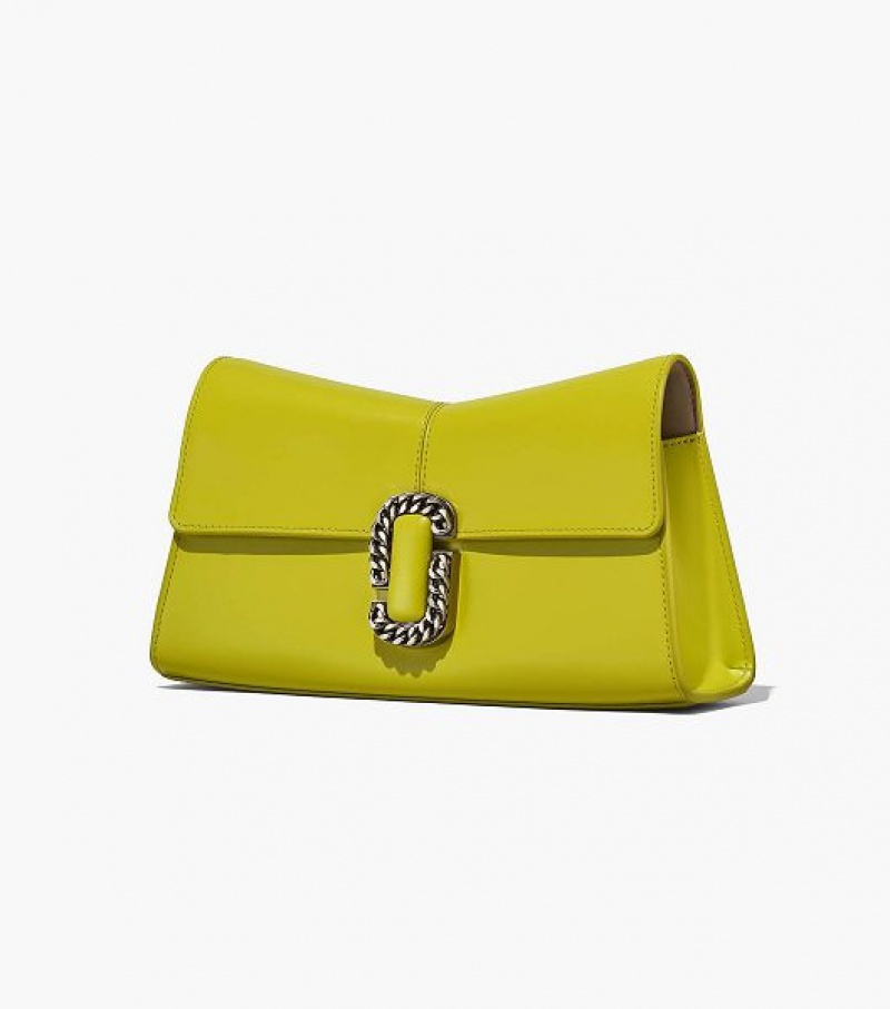 Light Green Women's Marc Jacobs The St. Marc Convertible Clutch Bags | 60314BNHG