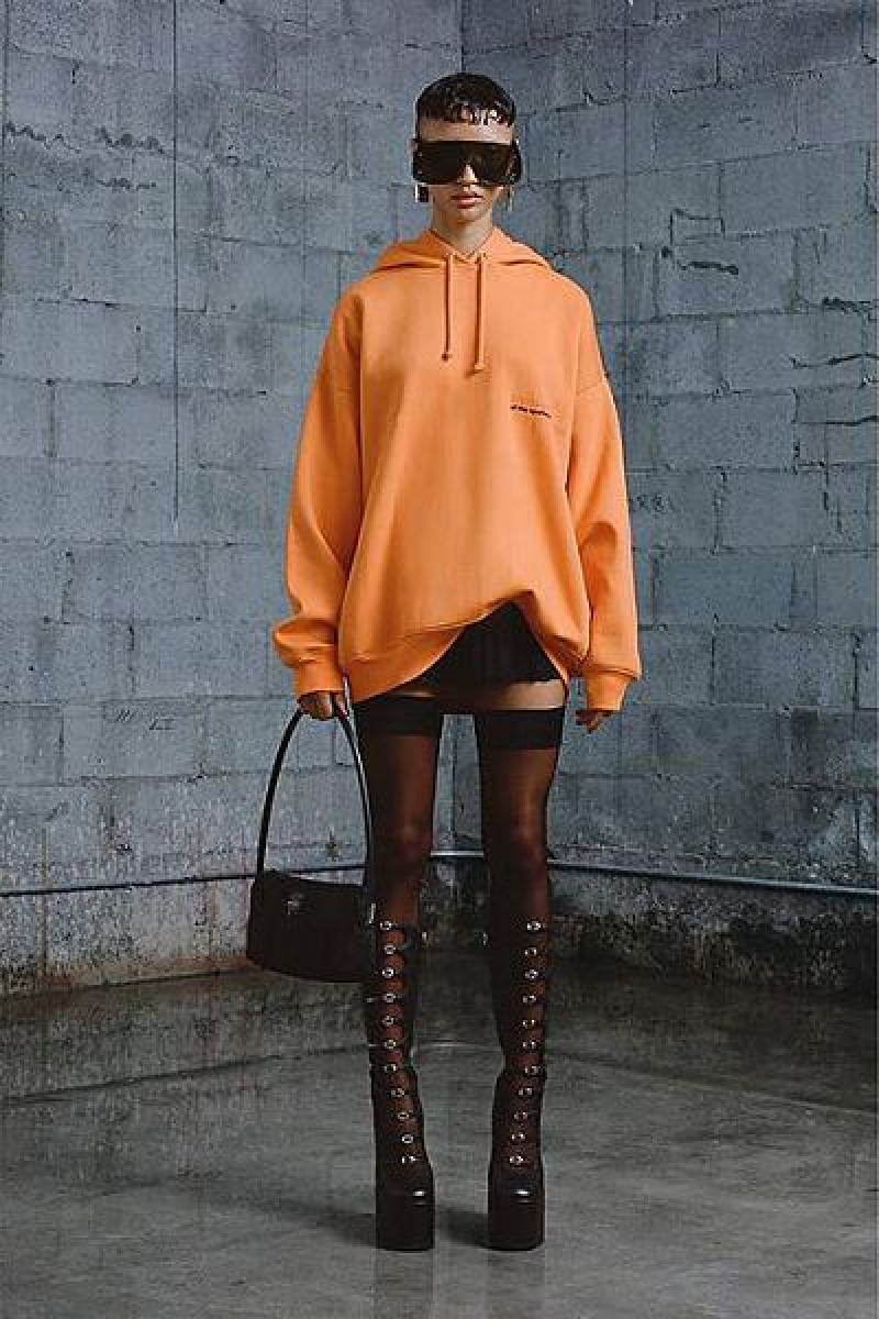 Orange Heaven Marc Jacobs Clementine Big Hoodie | 23079LUYB