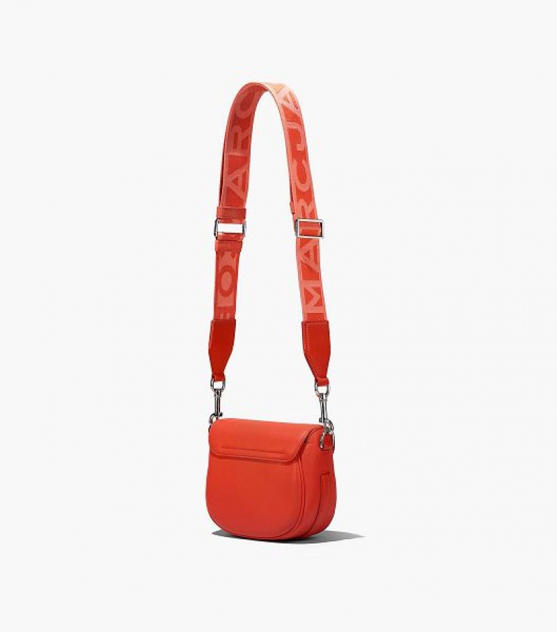 Orange Women's Marc Jacobs The J Marc Small Saddle Bags | 97132KLUS