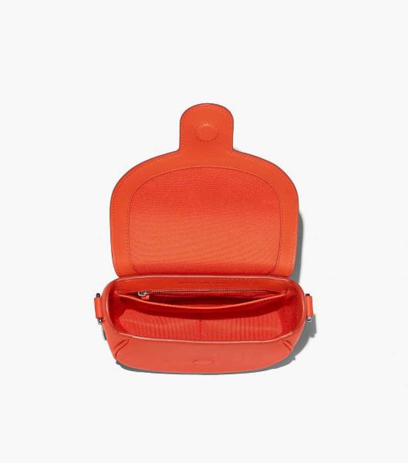 Orange Women's Marc Jacobs The J Marc Small Saddle Bags | 97132KLUS