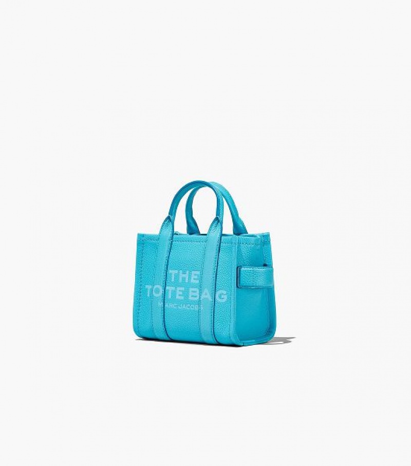 Pool Women's Marc Jacobs The Leather Mini Tote Bags | 39170VABW