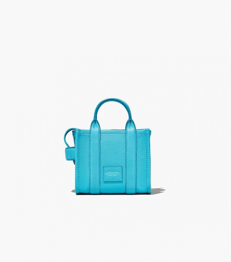 Pool Women's Marc Jacobs The Leather Mini Tote Bags | 39170VABW