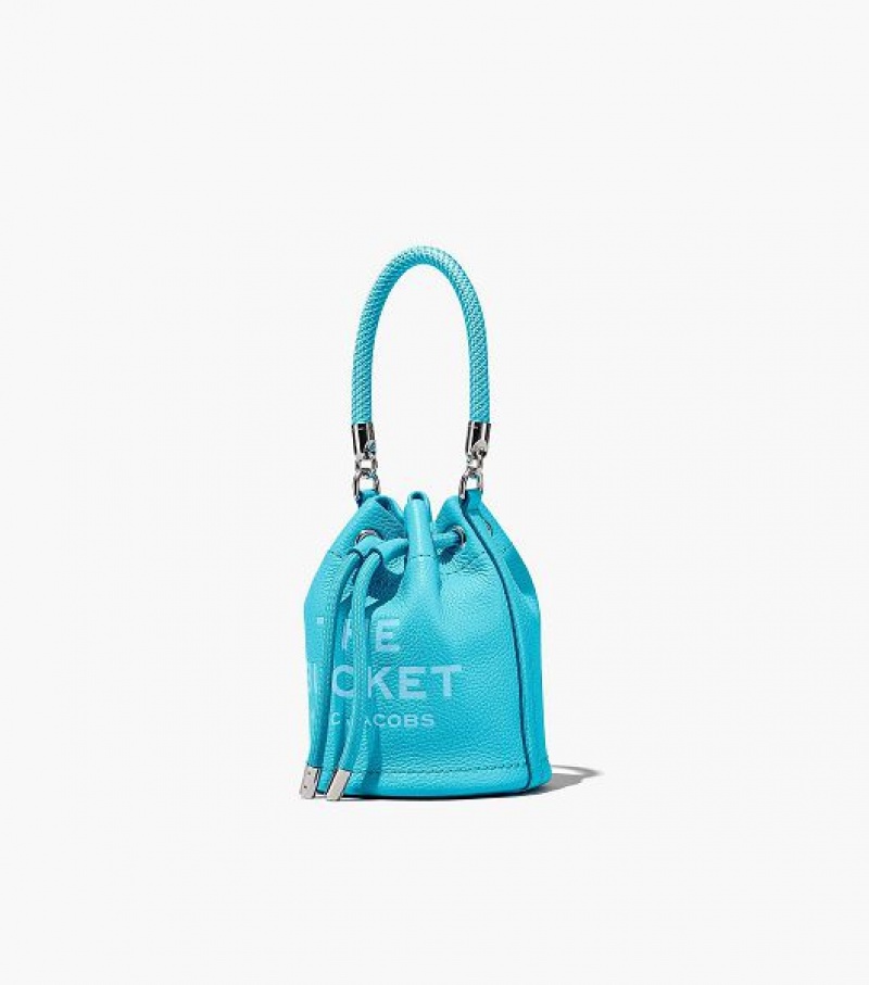 Pool Women's Marc Jacobs The Leather Mini Bucket Bags | 59780SDHK