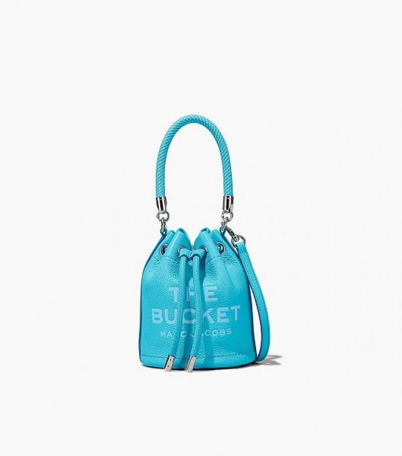 Pool Women\'s Marc Jacobs The Leather Mini Bucket Bags | 59780SDHK