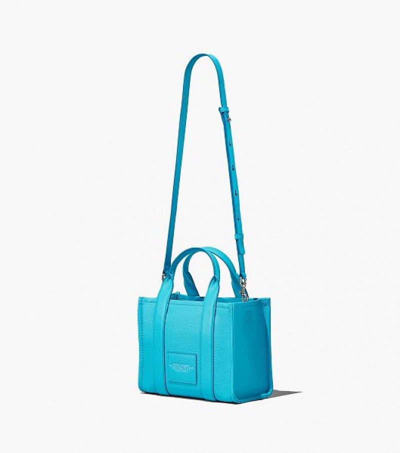 Pool Women's Marc Jacobs The Leather Small Tote Bags | 90287BWKV