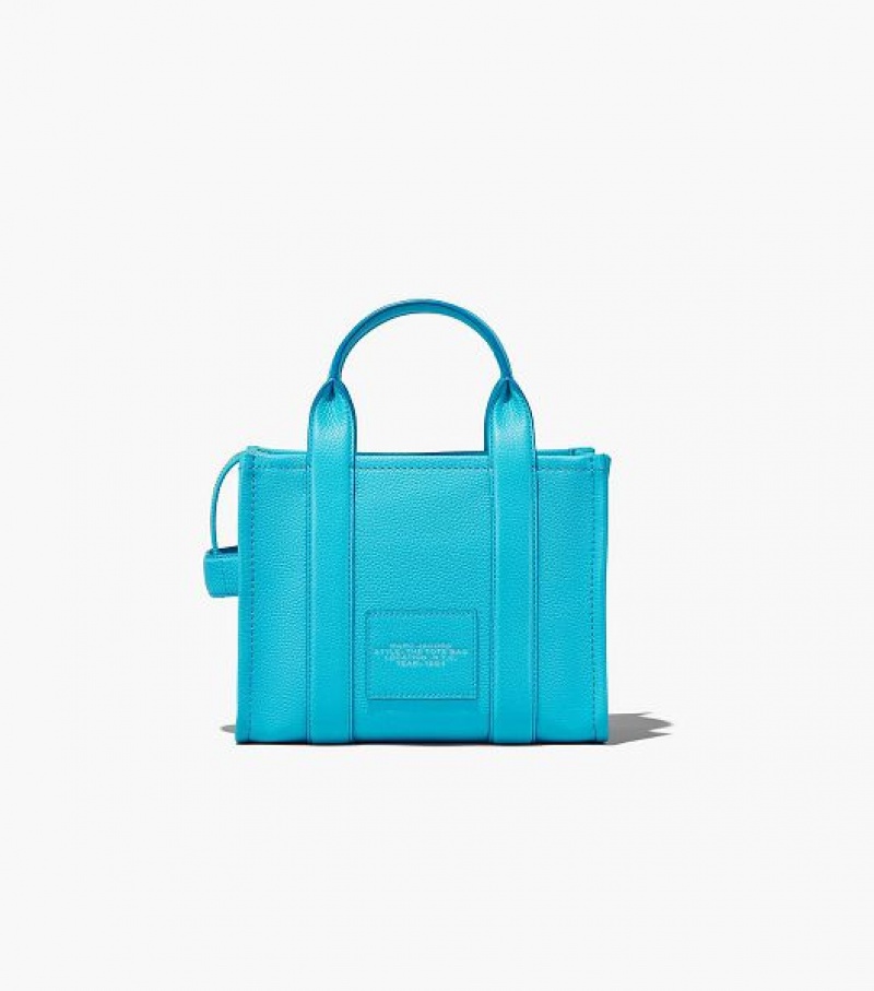 Pool Women's Marc Jacobs The Leather Small Tote Bags | 90287BWKV