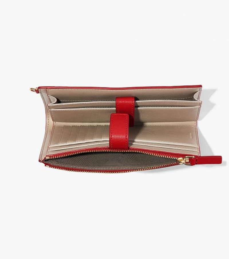 Red Women's Marc Jacobs The J Marc Phone Wristlet Wallets | 60187XDYS