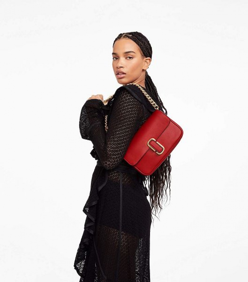 Red Women's Marc Jacobs The J Marc Shoulder Bags | 73014VWMU