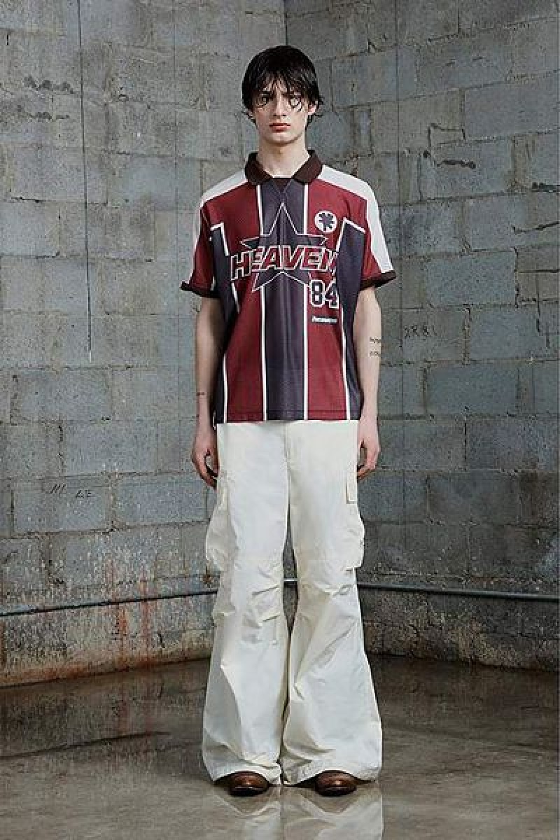 Red / Brown Heaven Marc Jacobs Football Jersey | 56249KUJH