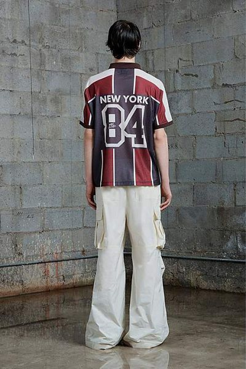 Red / Brown Heaven Marc Jacobs Football Jersey | 56249KUJH