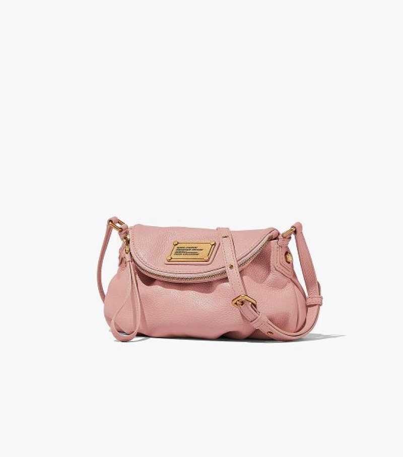 Rose Women's Marc Jacobs Re-Edition Mini Natasha Shoulder Bags | 34860NDMQ