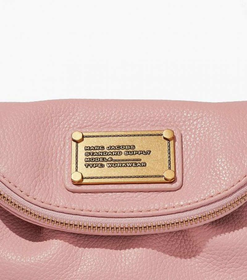 Rose Women's Marc Jacobs Re-Edition Mini Natasha Shoulder Bags | 34860NDMQ