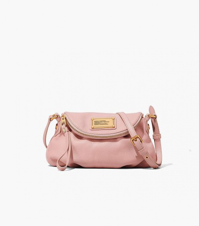 Rose Women\'s Marc Jacobs Re-Edition Mini Natasha Shoulder Bags | 34860NDMQ