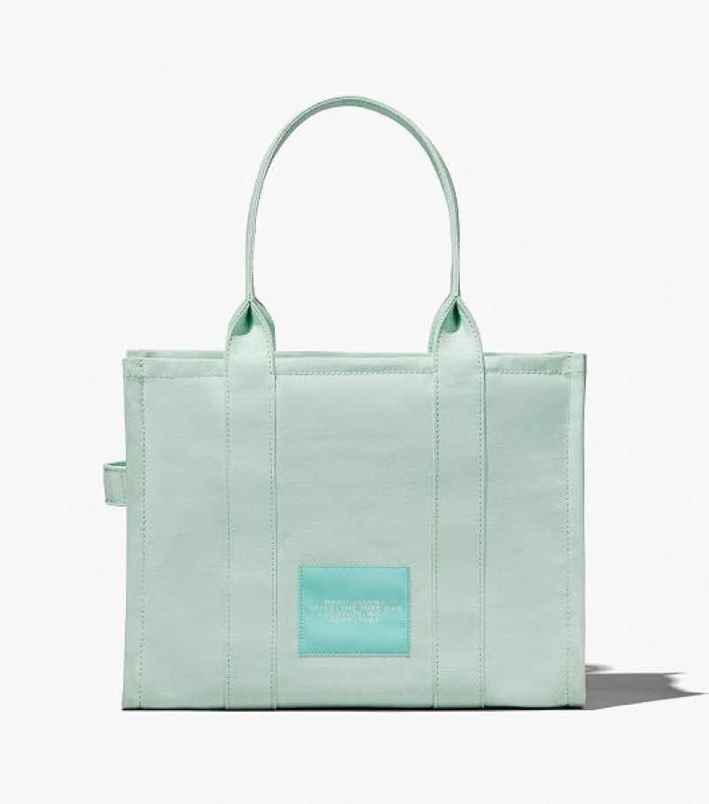 Seafoam Women's Marc Jacobs The Large Tote Bags | 68451SUDZ