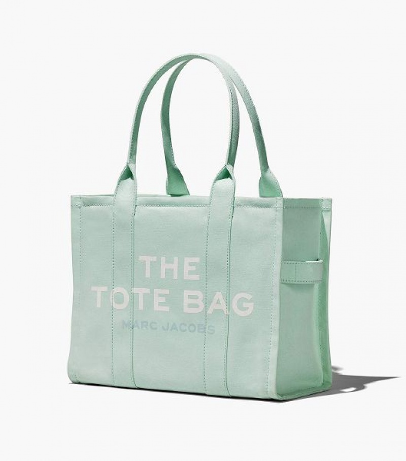 Seafoam Women's Marc Jacobs The Large Tote Bags | 68451SUDZ