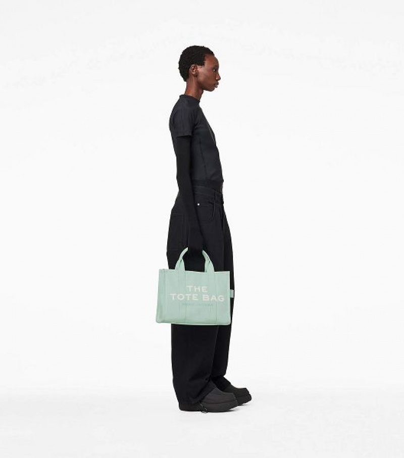 Seafoam Women's Marc Jacobs The Medium Tote Bags | 21086LUCX