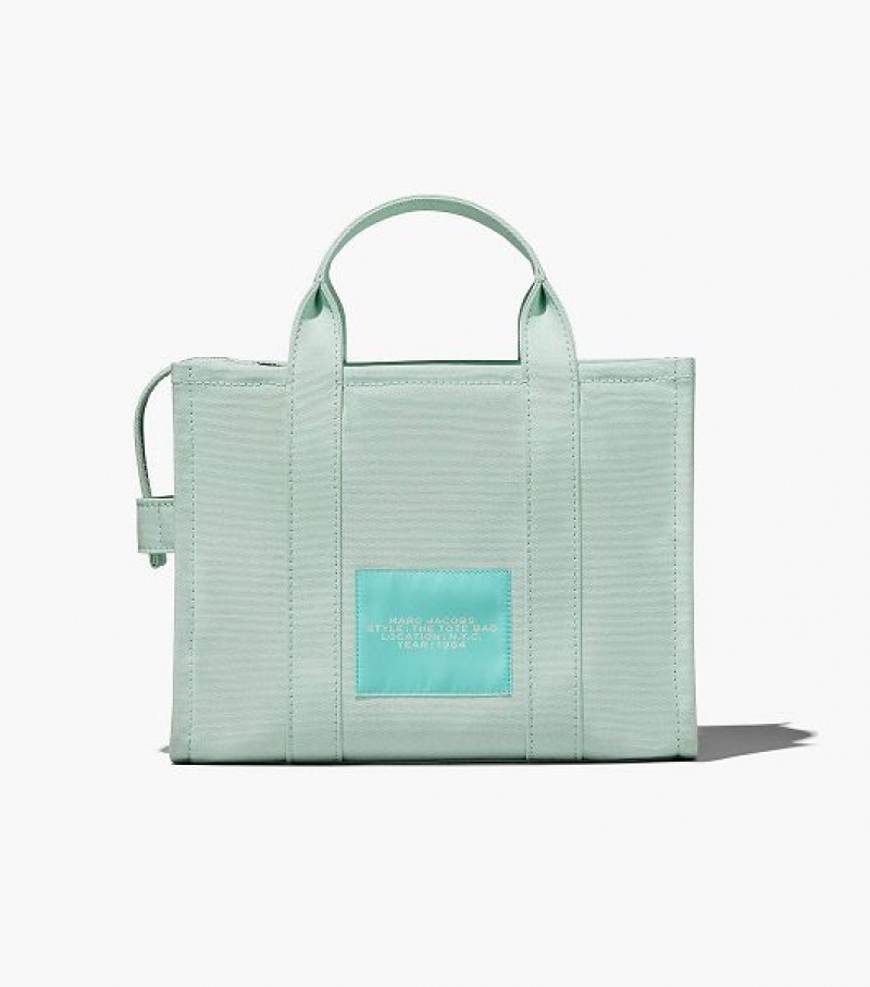 Seafoam Women's Marc Jacobs The Medium Tote Bags | 21086LUCX