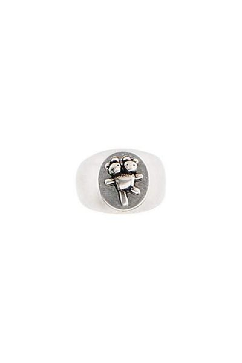 Silver Heaven Marc Jacobs Bear Crest Ring | 74825IZNY