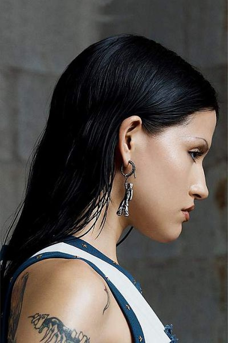 Silver Heaven Marc Jacobs Cowboy Earrings | 86072ACYN