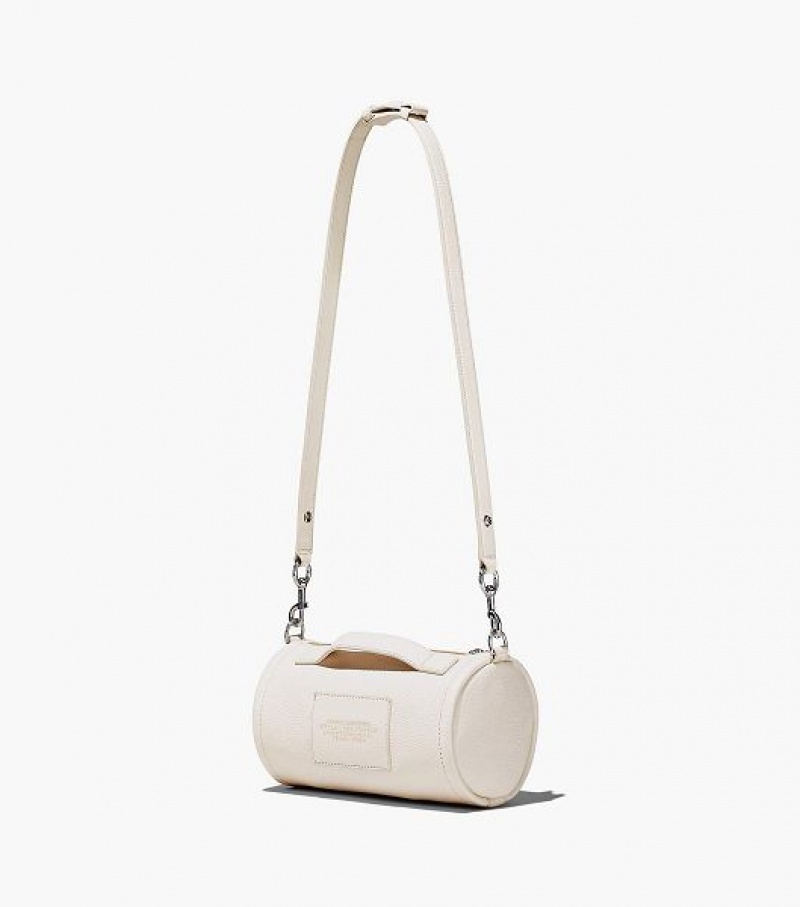 Silver Women's Marc Jacobs The Leather Duffle Bags | 47180XOQG