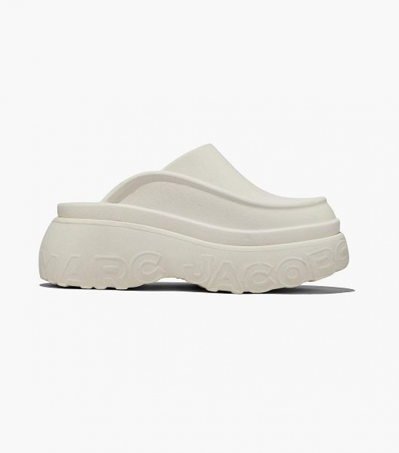 White Women's Marc Jacobs Melissa x Marc Jacobs Clogs | 25903BDNG