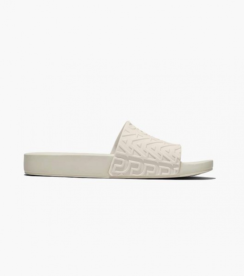 White Women's Marc Jacobs Melissa x Marc Jacobs Slides | 75361SIMZ