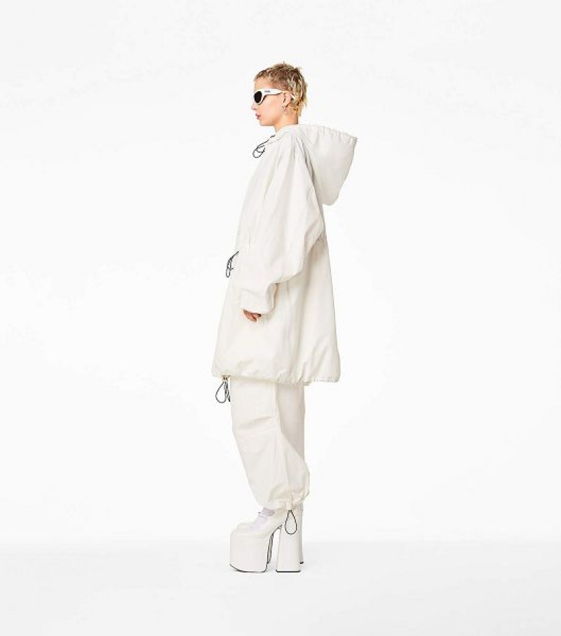 White Women's Marc Jacobs The Balloon Parka | 75368XDMK