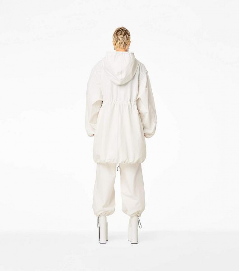 White Women's Marc Jacobs The Balloon Parka | 75368XDMK