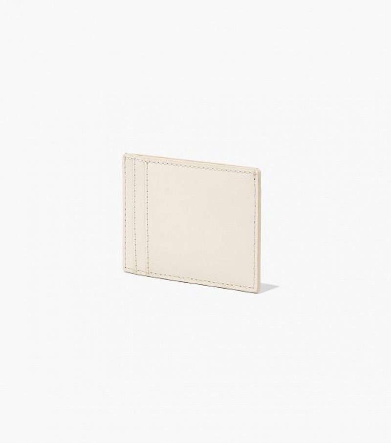 White Women's Marc Jacobs The J Marc Card Case | 43691TKVY