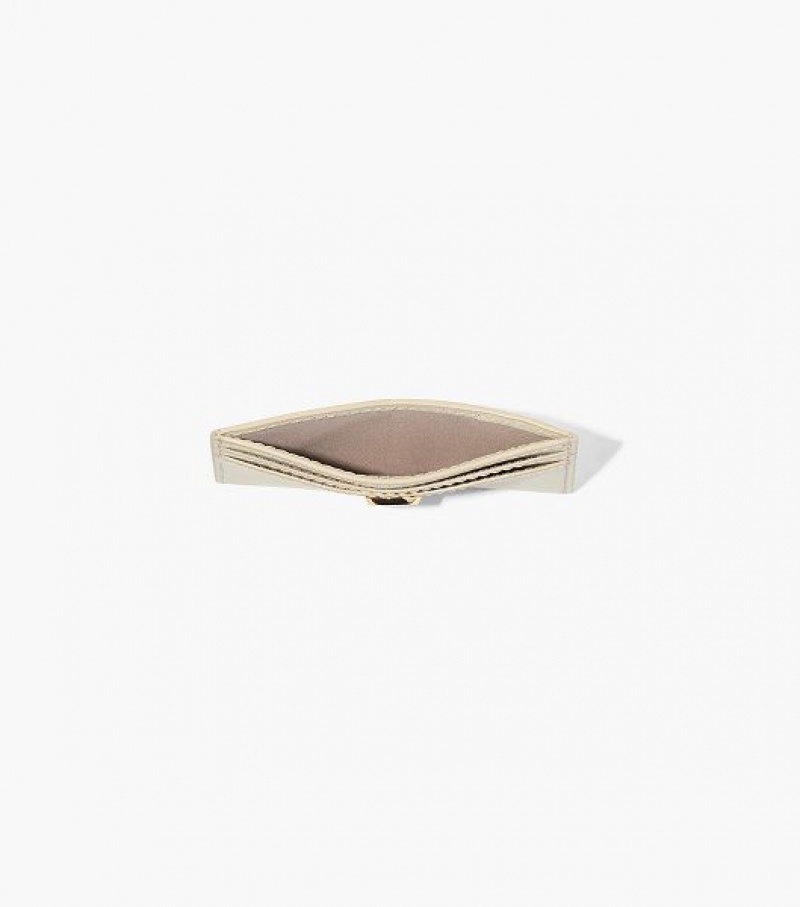 White Women's Marc Jacobs The J Marc Card Case | 43691TKVY